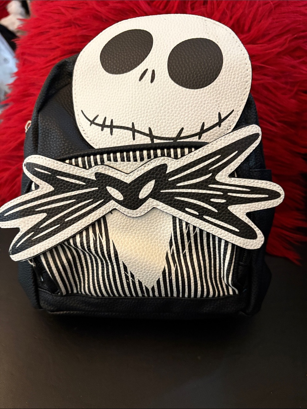 Jack Skellington Mini Backpack - Black & White